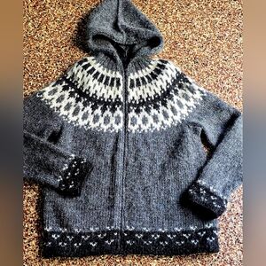 Icelandic Two Way Zipper Sweater